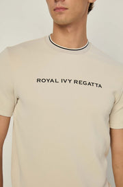 WAFFLE TEXTURED LOGO TEE