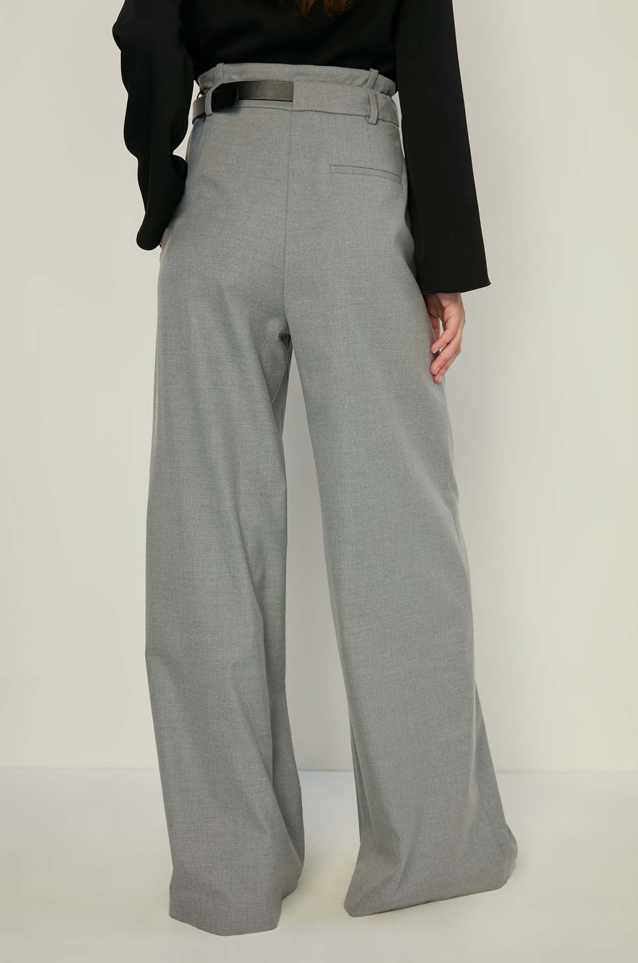 TAILORED WIDE LEG PANTS