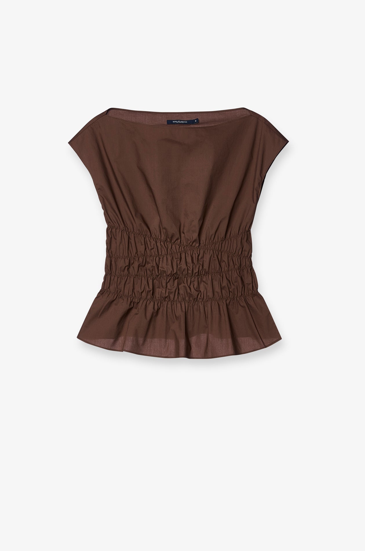 COCOA SMOCKED WAIST BLOUSE