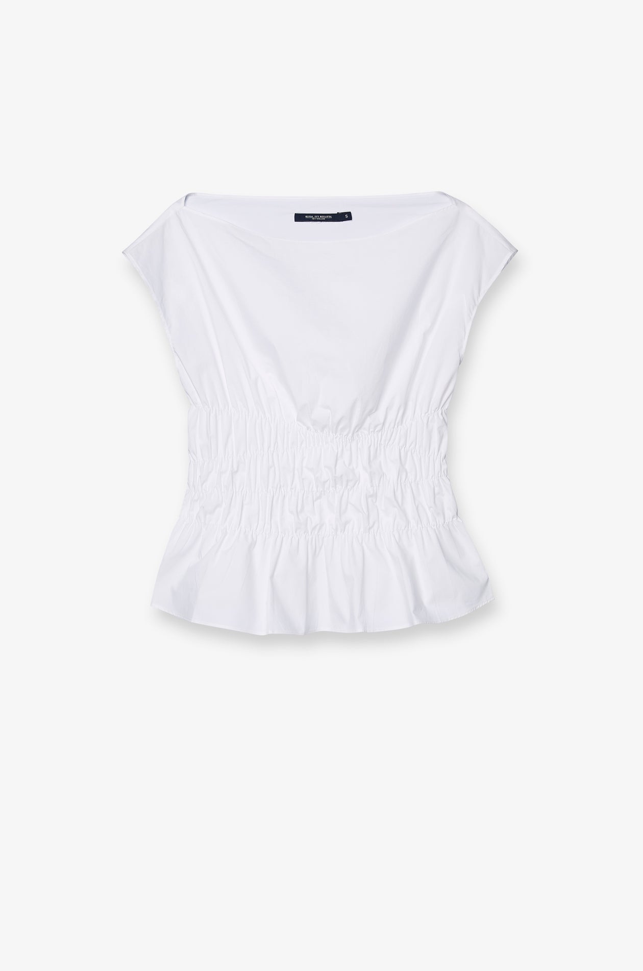 COCOA SMOCKED WAIST BLOUSE