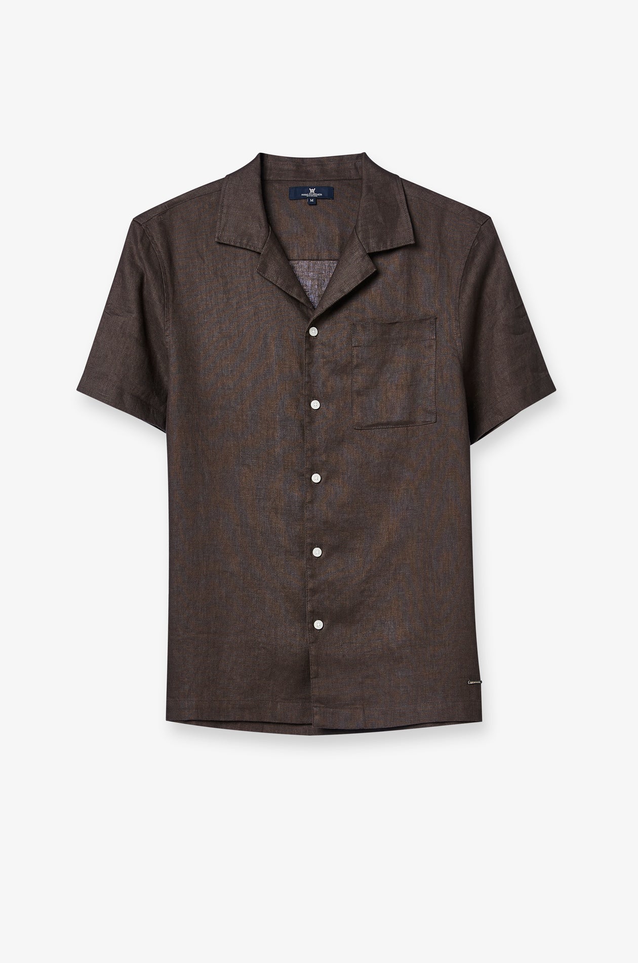 เสื้อเชิ้ตผ้าลินินถัก