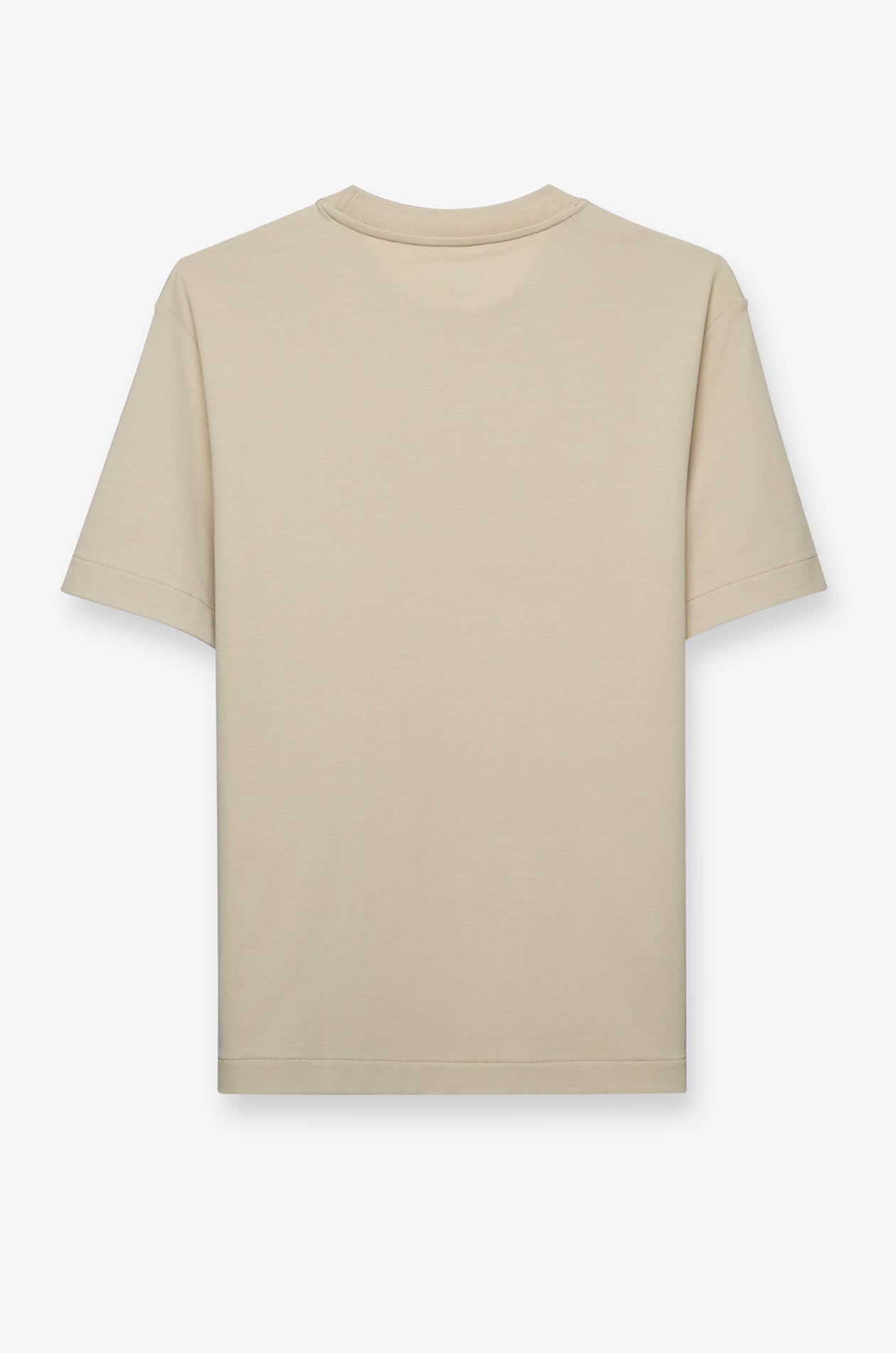เสื้อยืดผ้าฝ้ายทรงปกติ