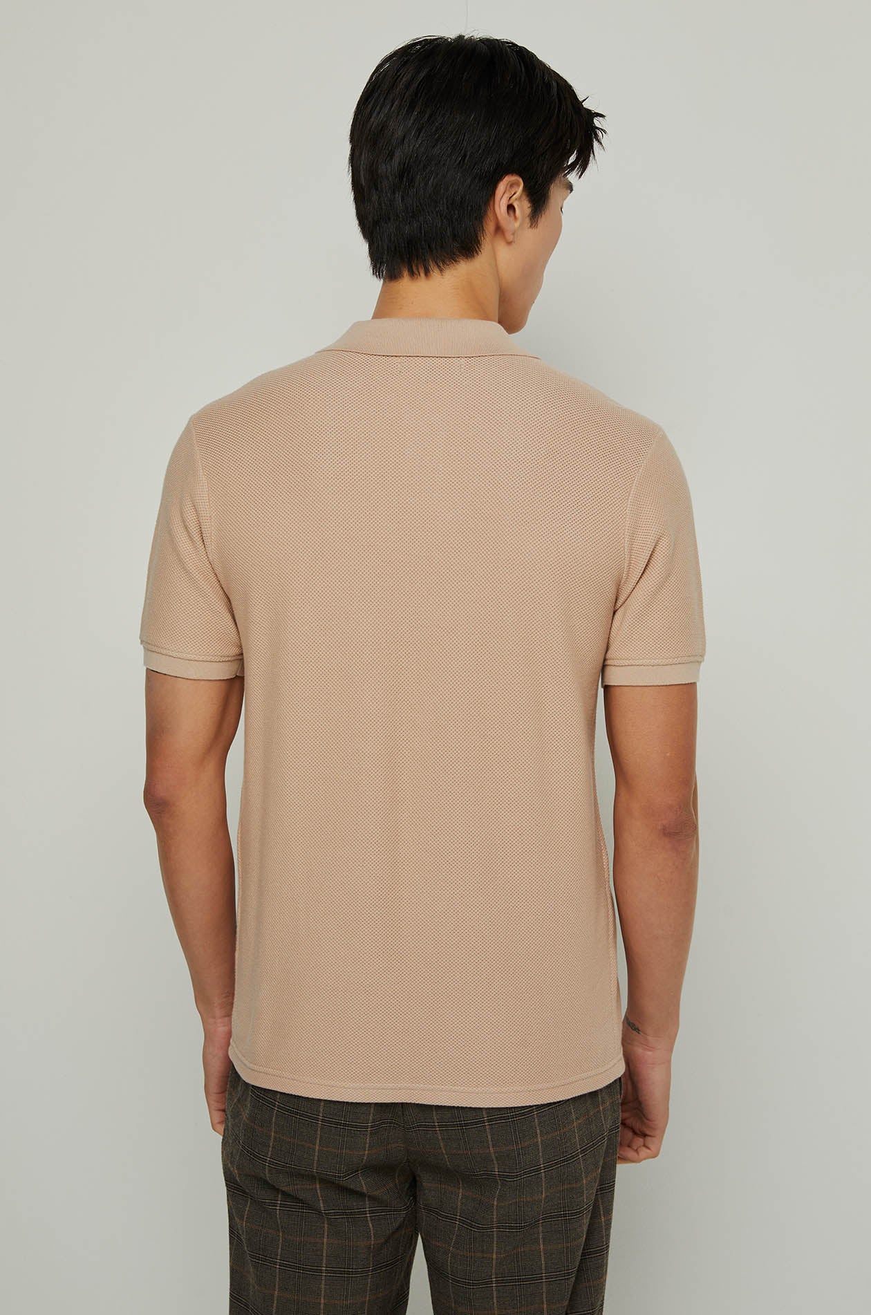 COTTON KNITTED POLO Dark Green / XXL