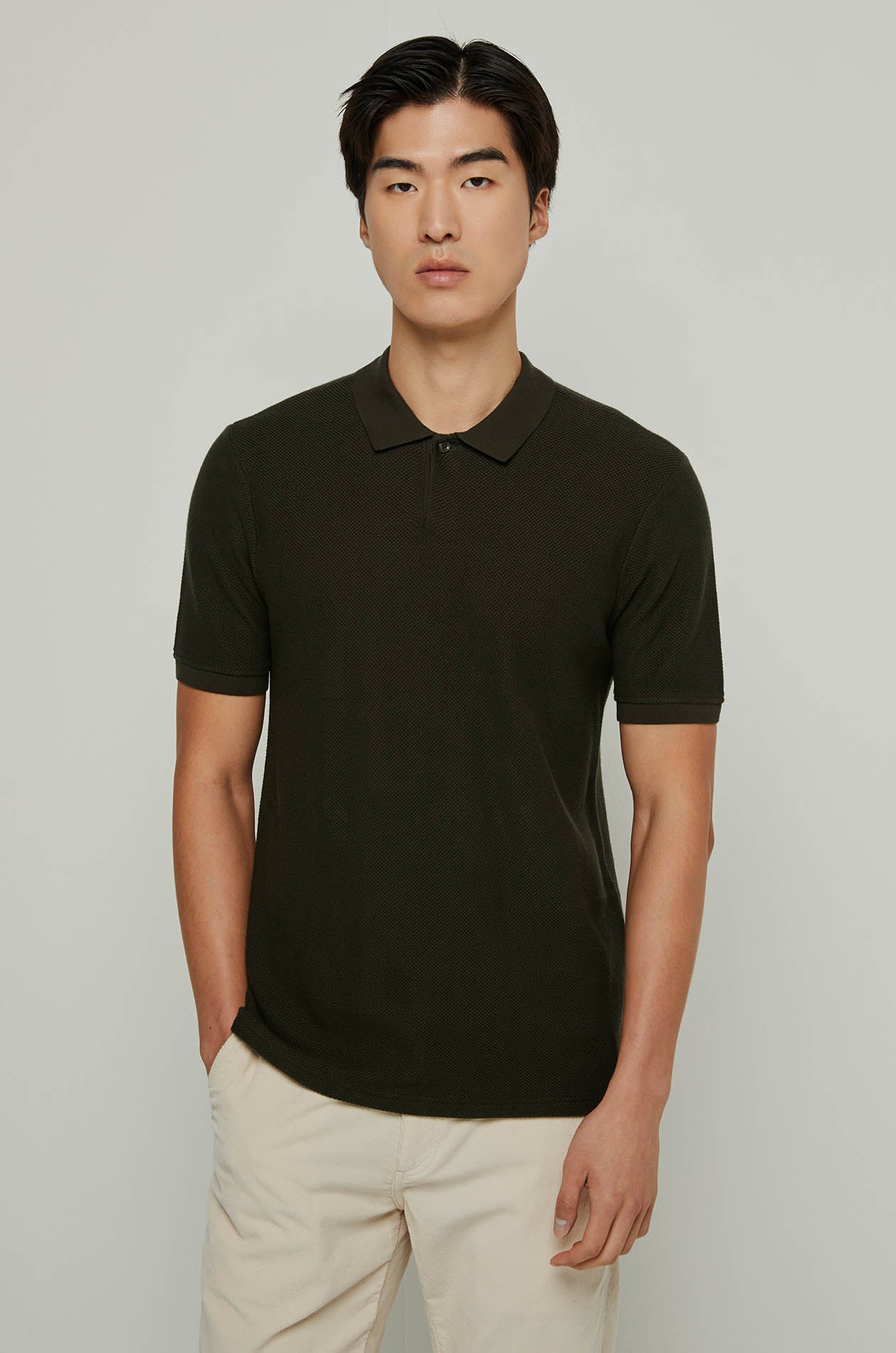 COTTON KNITTED POLO