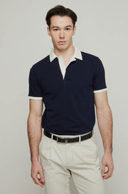 CONTRAST TRIM PIQUE POLO