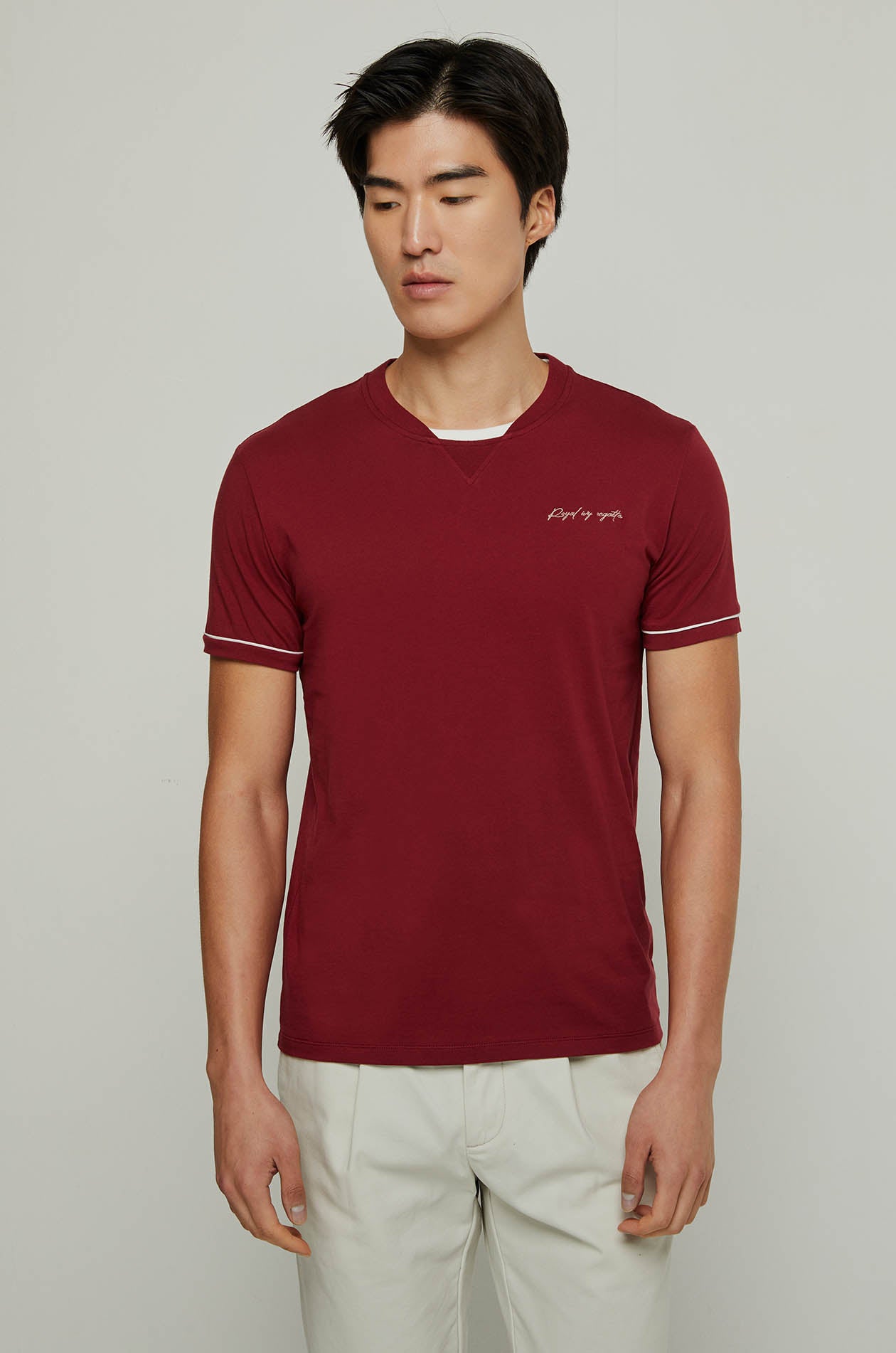 LAYERED CREWNECK TEE