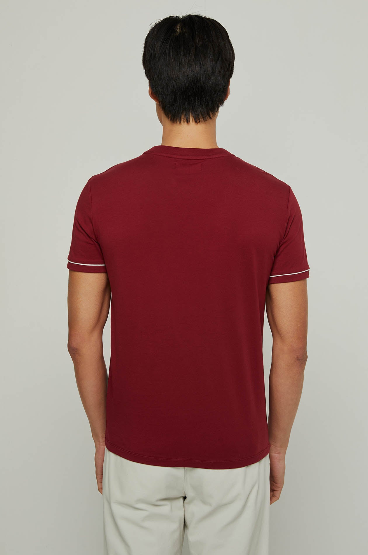 LAYERED CREWNECK TEE