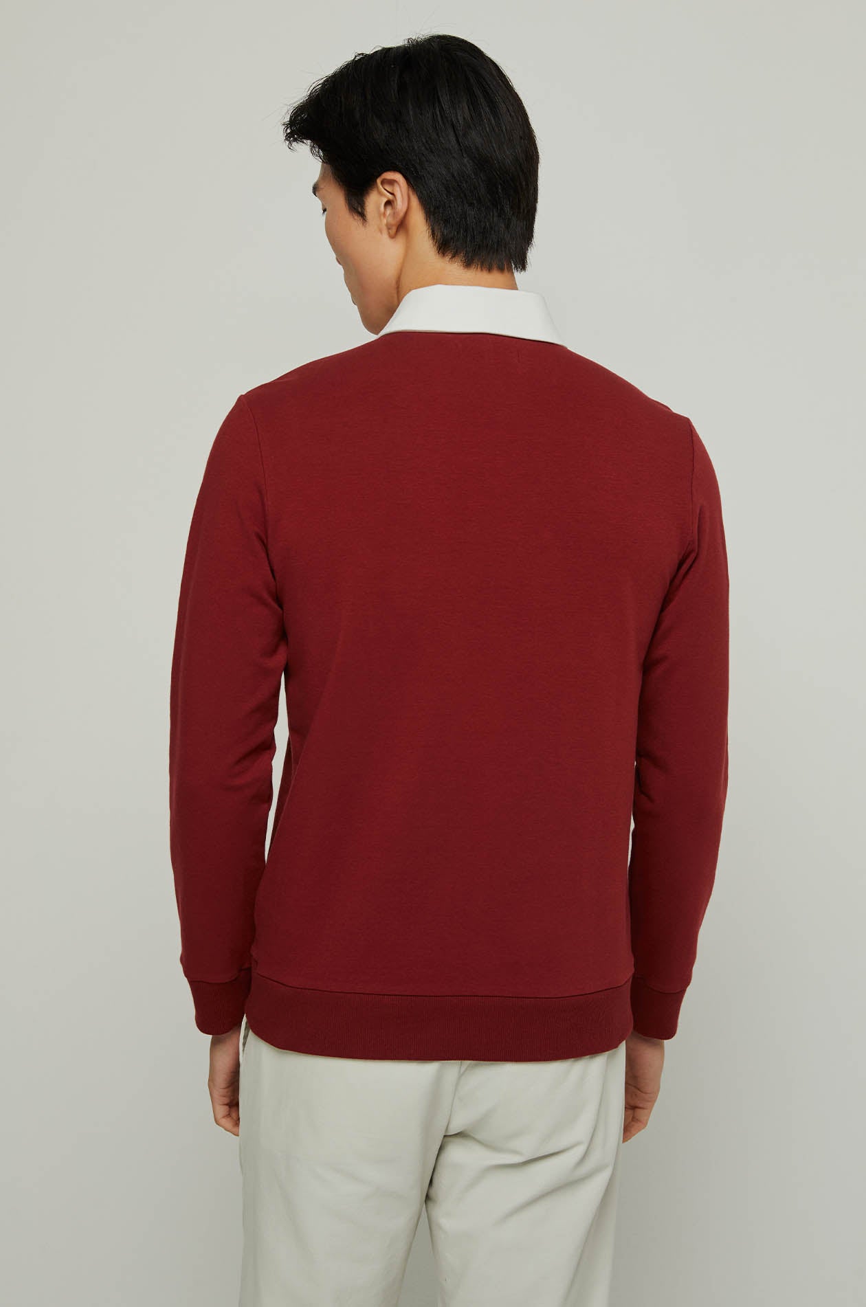 BABY FRENCH TERRY LONG SLEEVE POLO