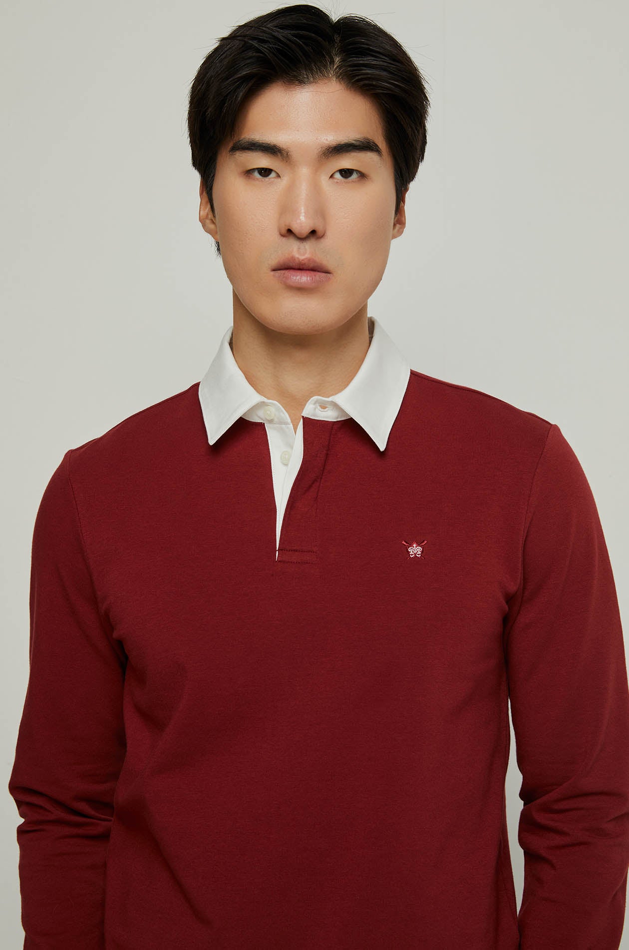 BABY FRENCH TERRY LONG SLEEVE POLO