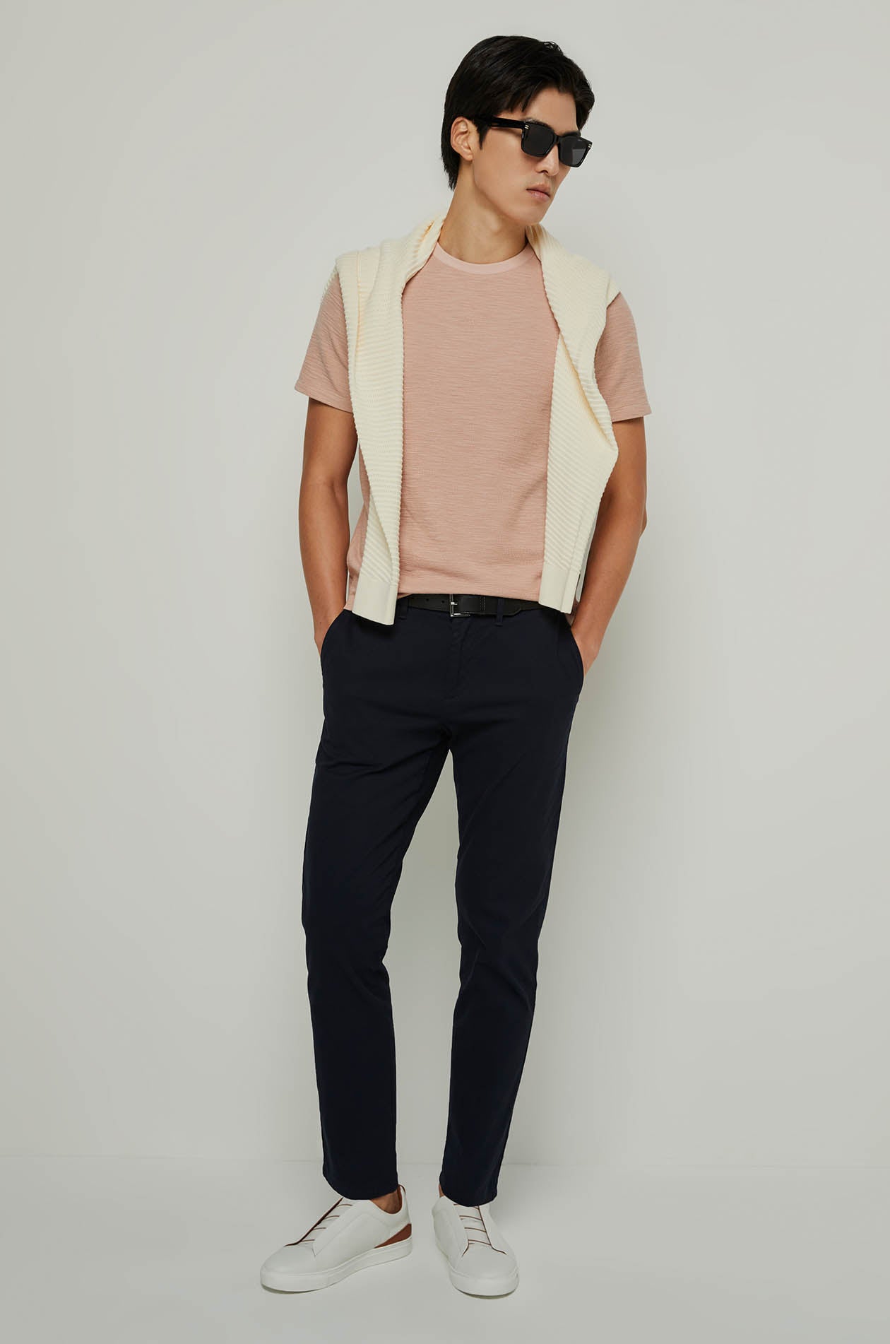 ON TONE LOGO JERSEY TEE Nude / XXL