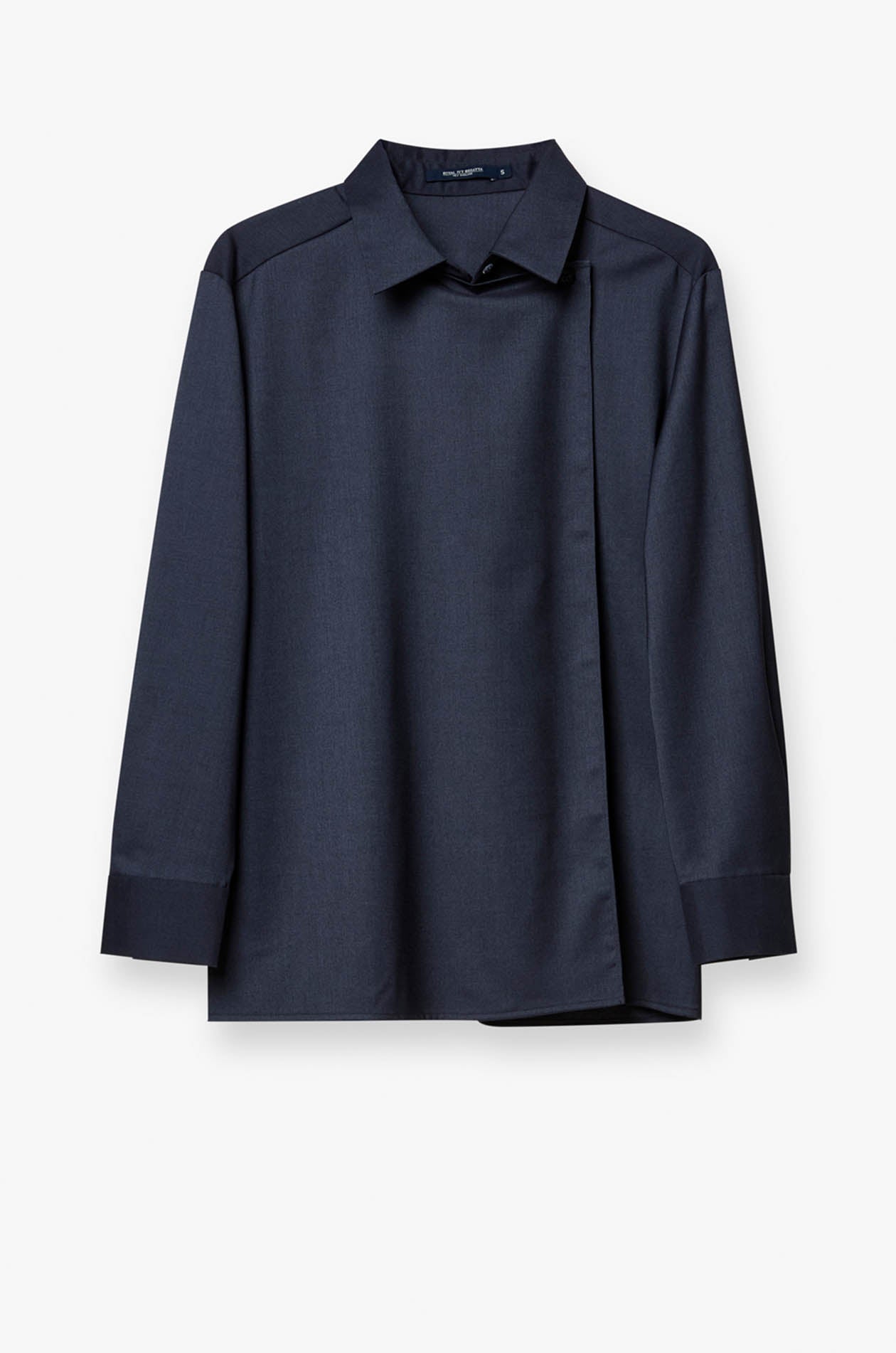 BLACK LAYERED LONG SLEEVE SHIRT