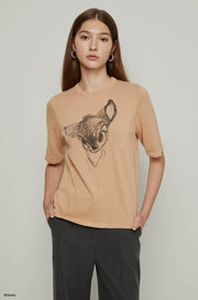 BAMBI PRINTED KNITTED TEE