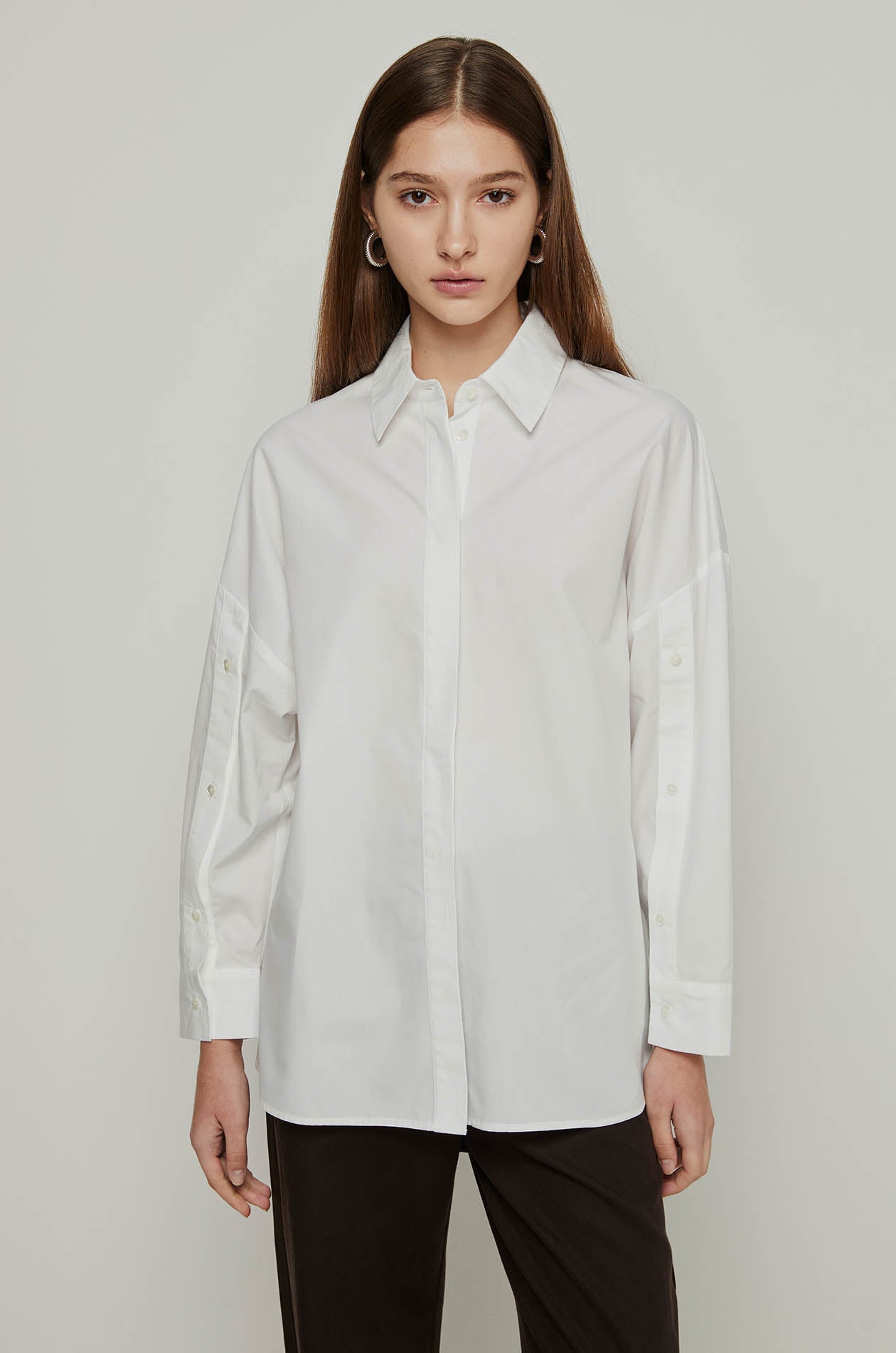BUTTON LONG SLEEVE TEE