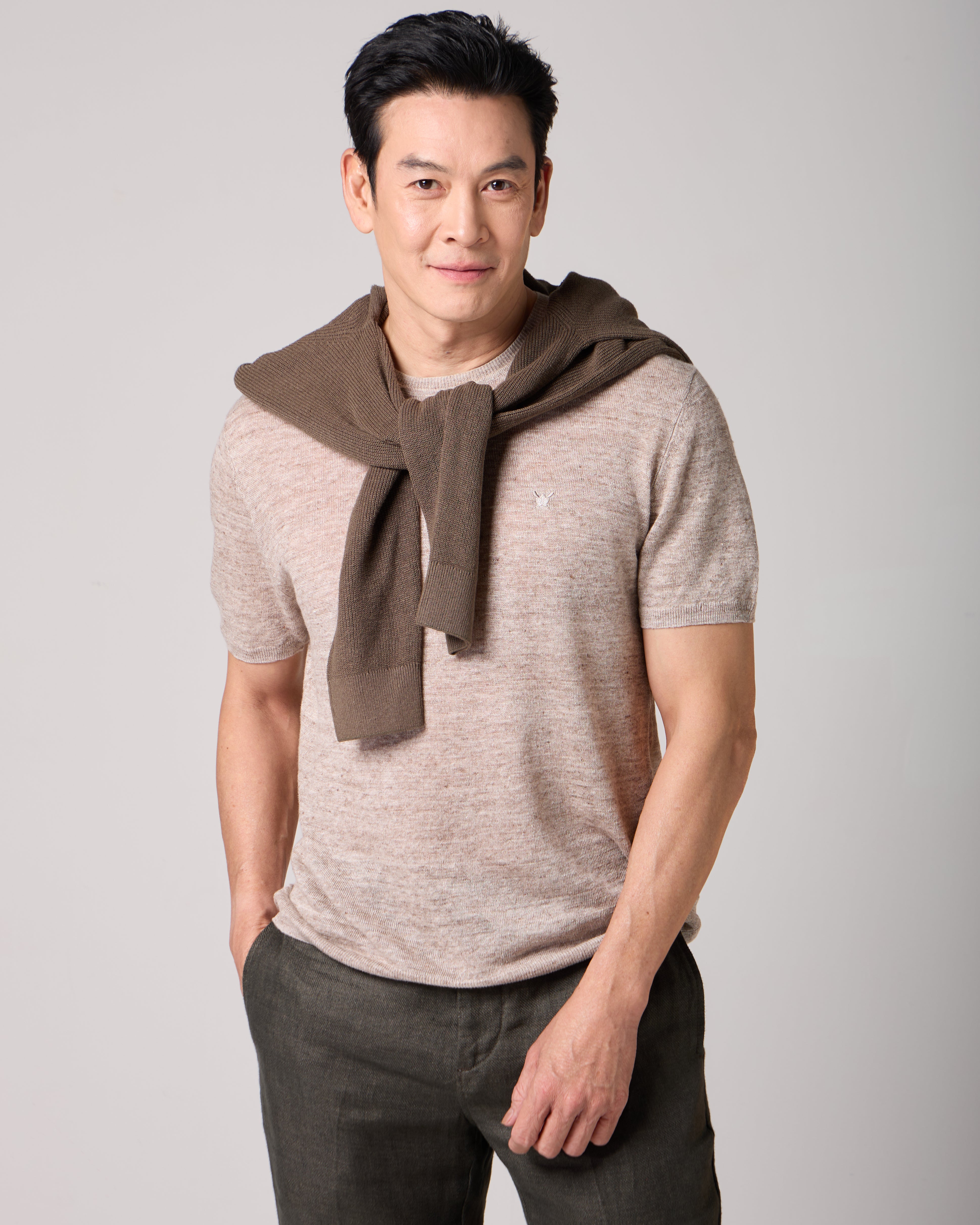 LINEN SHORT SLEEVE T-SHIRTS