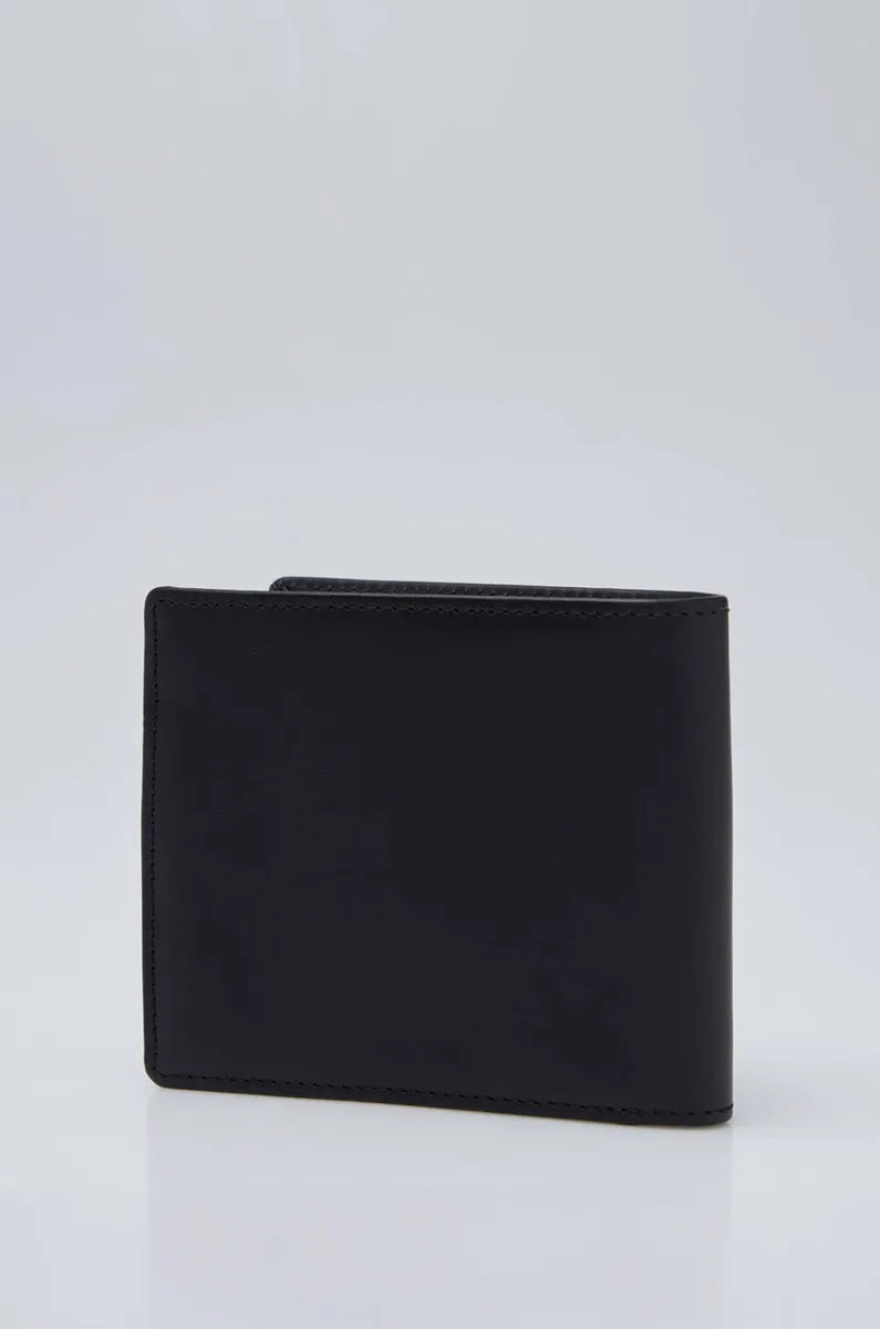 CONTRAST LEATHER WALLET