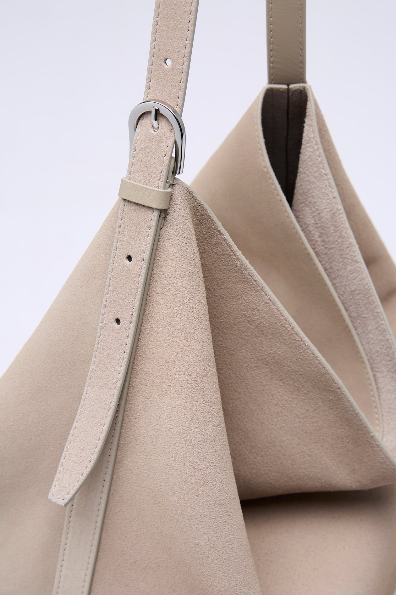 SUEDE BUCKET BAG