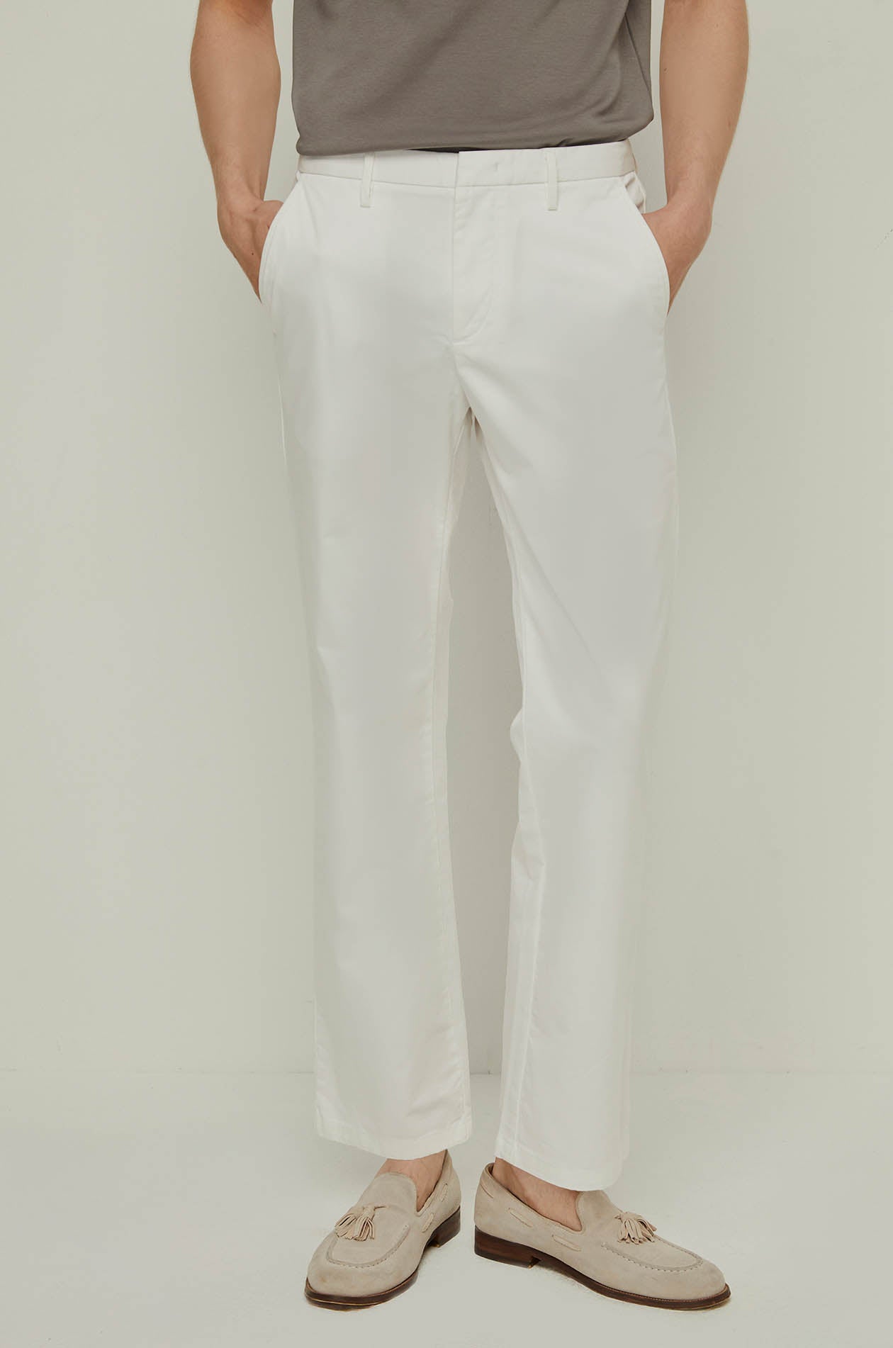 TWILL CHINO PANTS