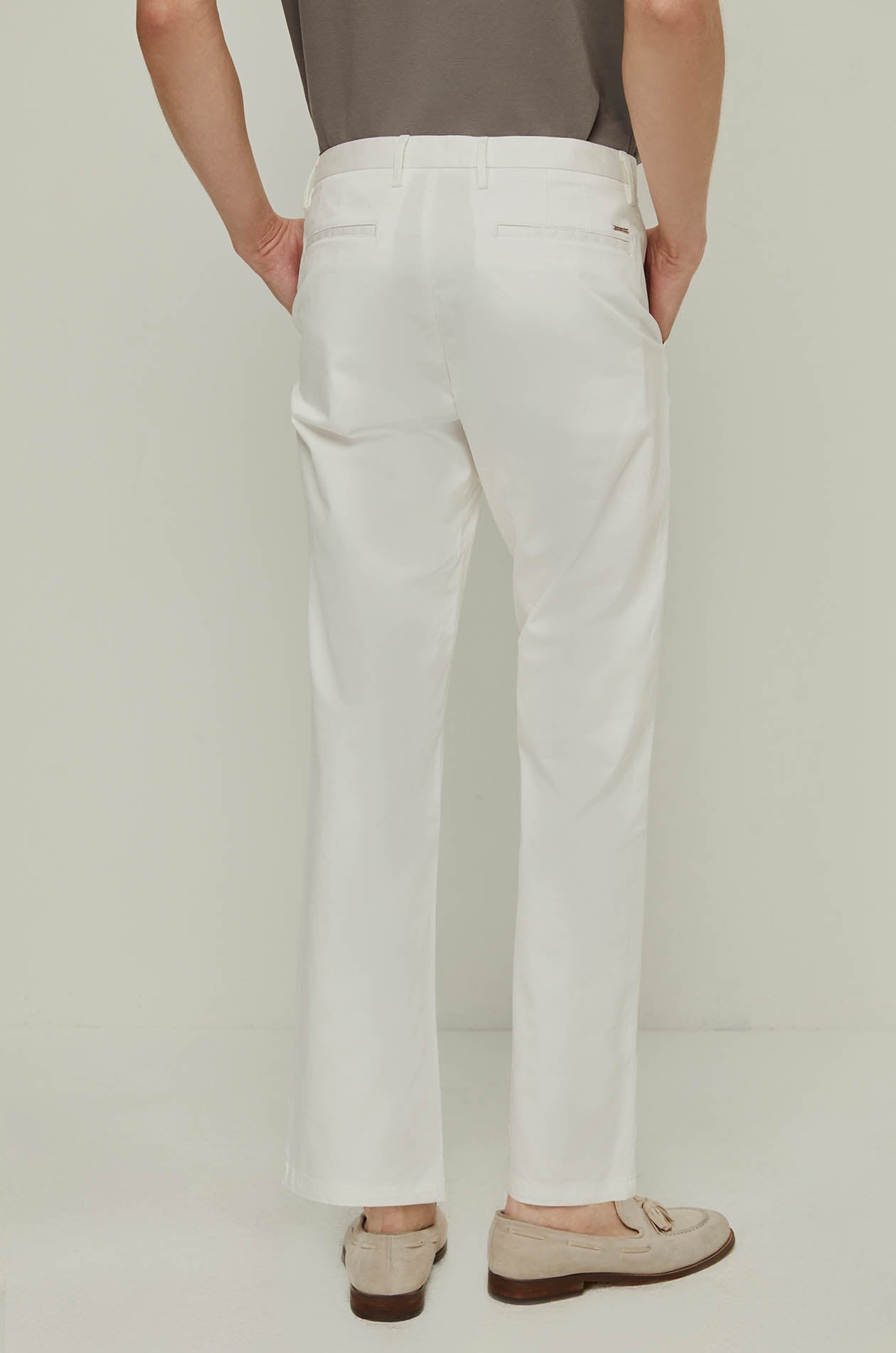 TWILL CHINO PANTS