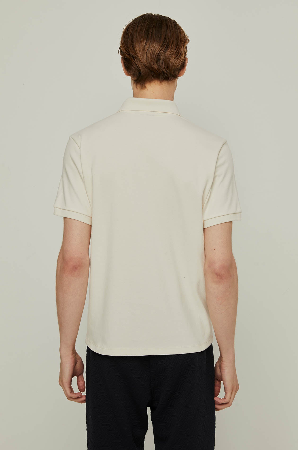RIR RACING LOGO HALF-ZIP POLO