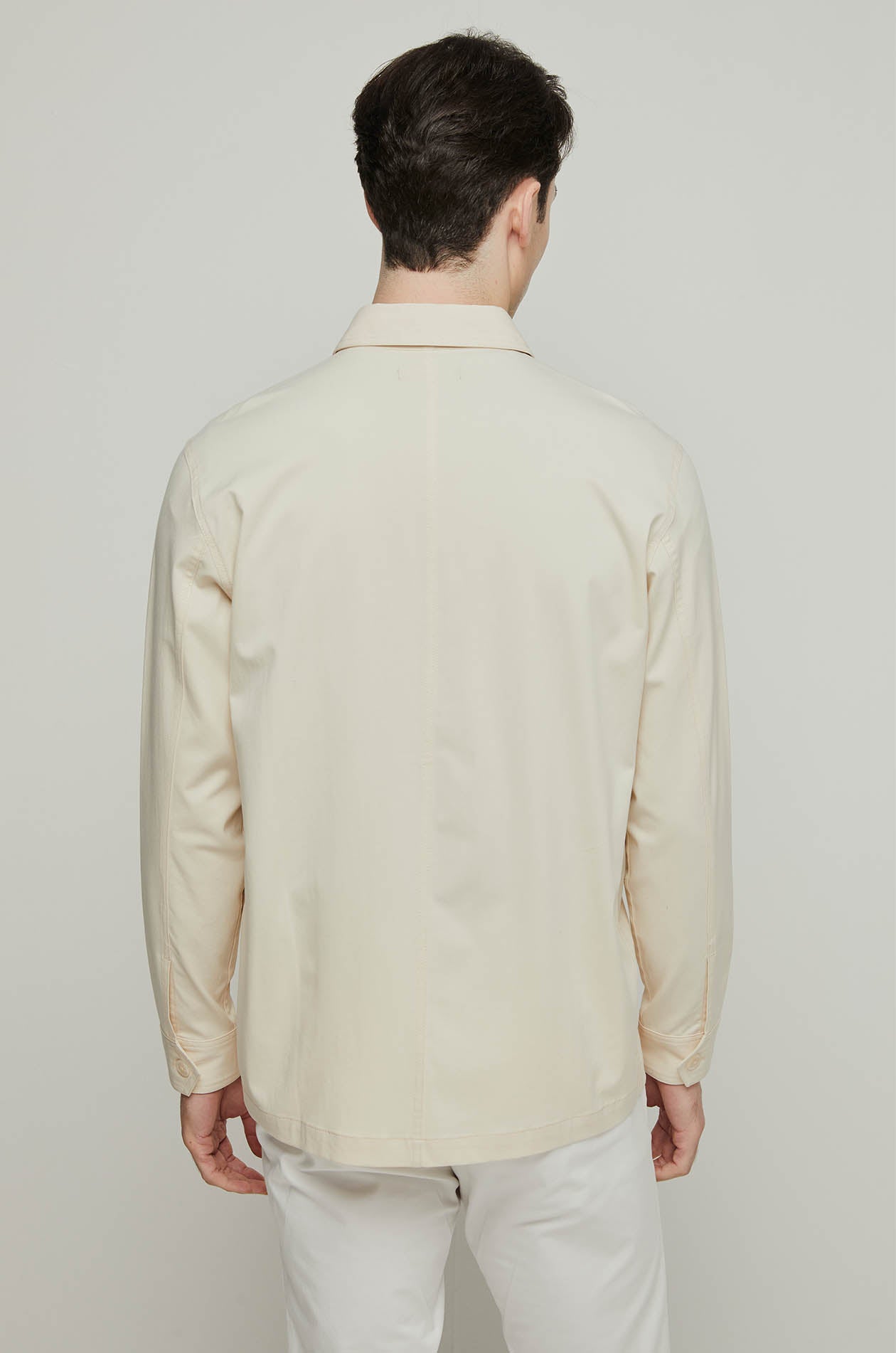 TWILL DOUBLE POCKET OVERSHIRT