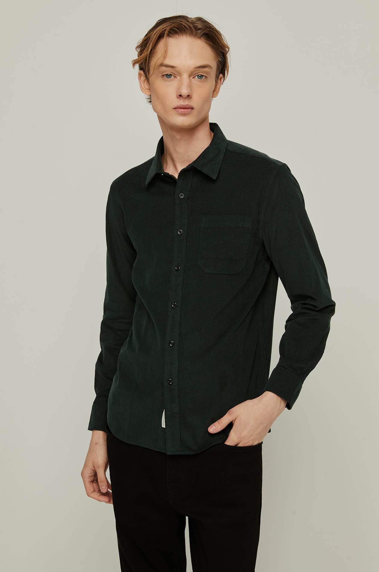 CORDUROY LONG SLEEVE SHIRT