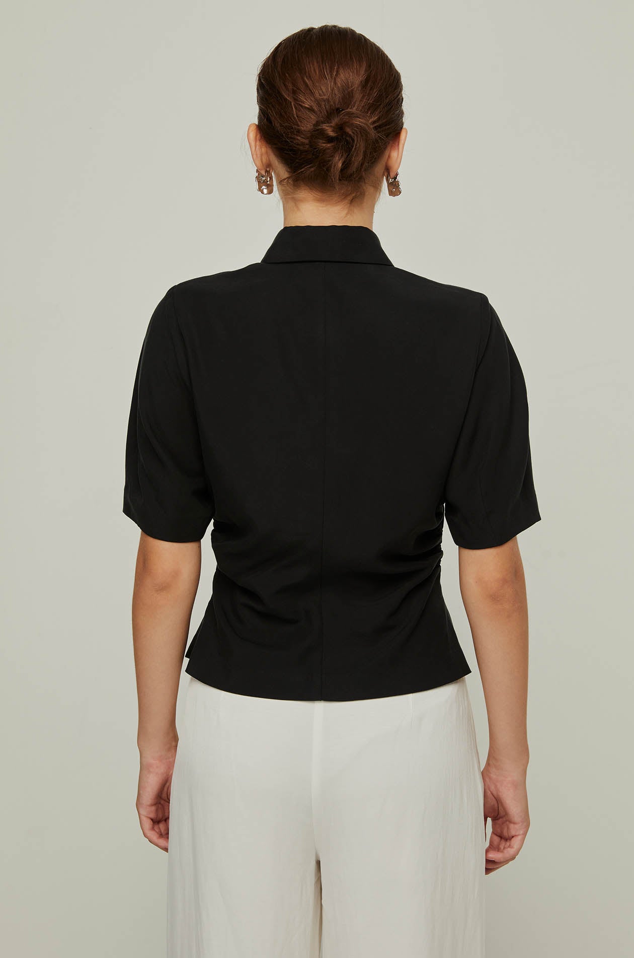 ELEGANT BALLOON SLEEVE BLOUSE