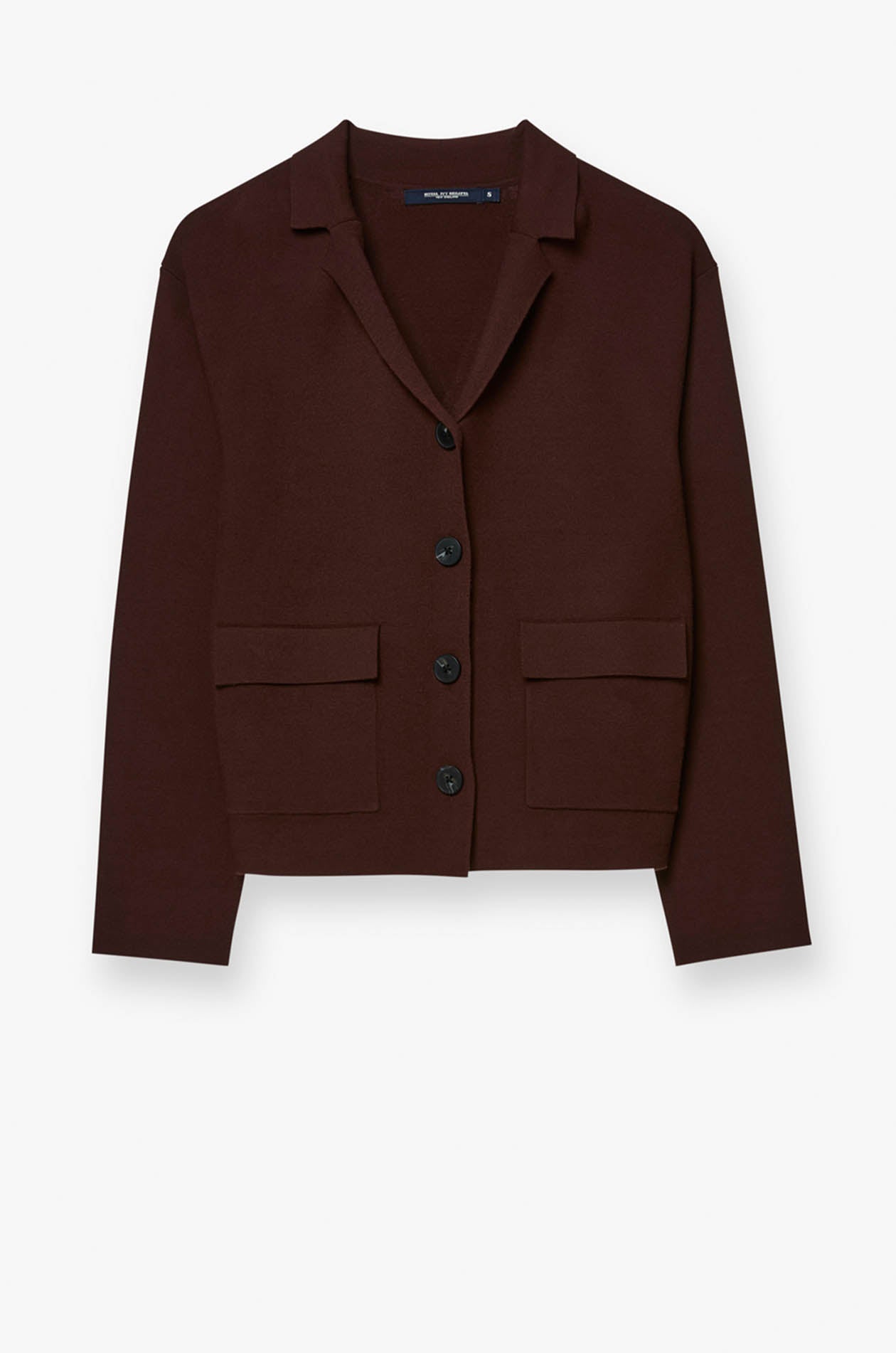 CROPPED KNIT BLAZER