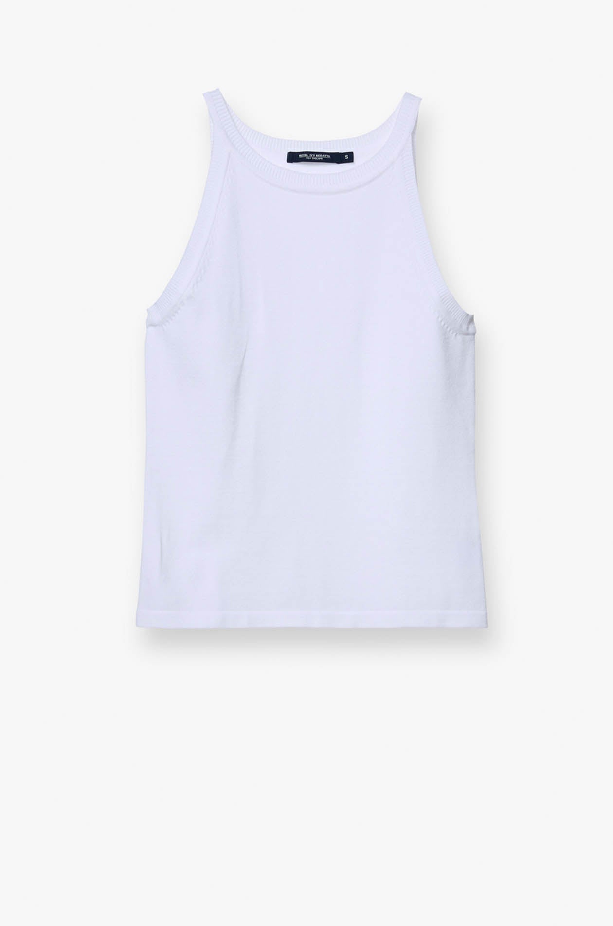 BASIC SLEEVELESS KNITTED TOP