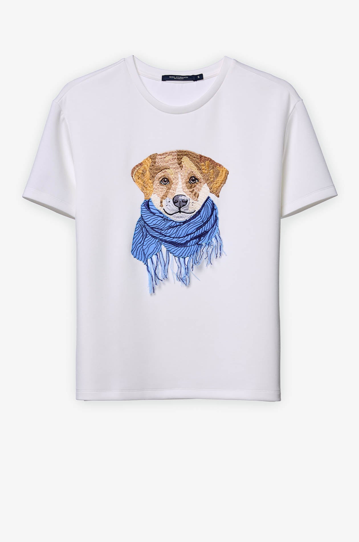 GOLDEN RETRIEVER WITH SCARF GRAPHIC TEE